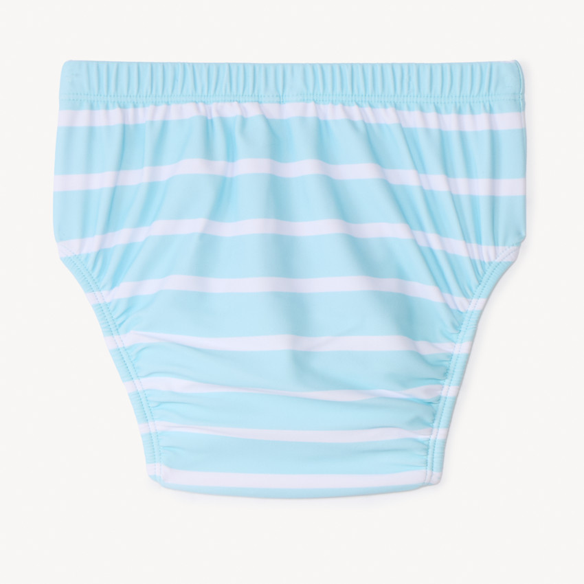 Couche-culotte de bain rayée pour bébé garçon 