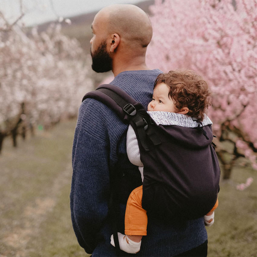 Porte-bébé préformé Néo+ ébène 
