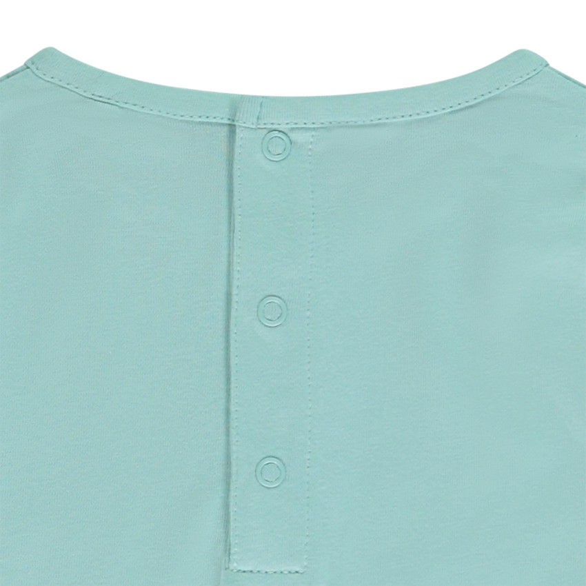 Set pyjama court print éléphant pour bébé garçon 