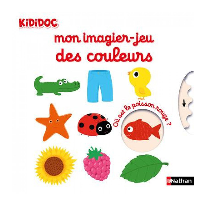 Livre Mon imagier-jeu des couleurs Main Livre Mon imagier-jeu des couleurs