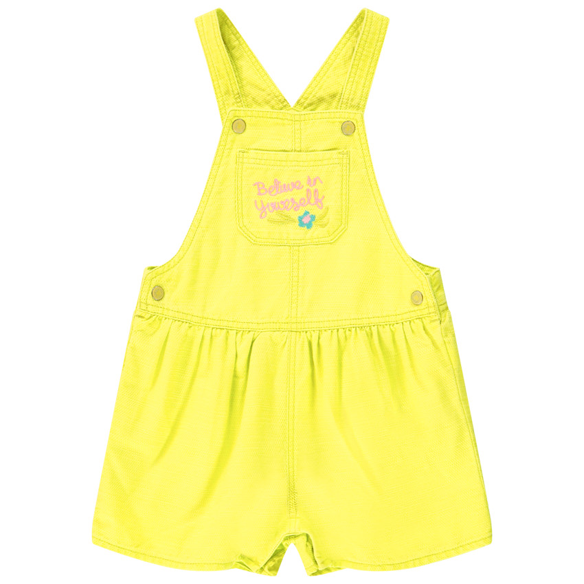 Salopette courte pour bébé fille 