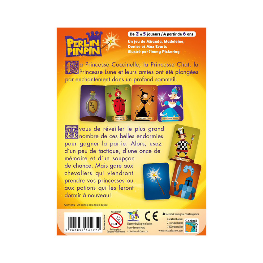 Jeux de Société Perlinpinpin 