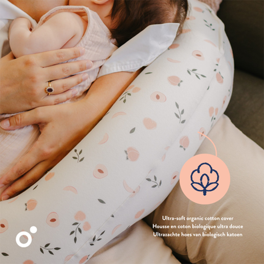 Grand coussin Buddy multi-usage Peaches  