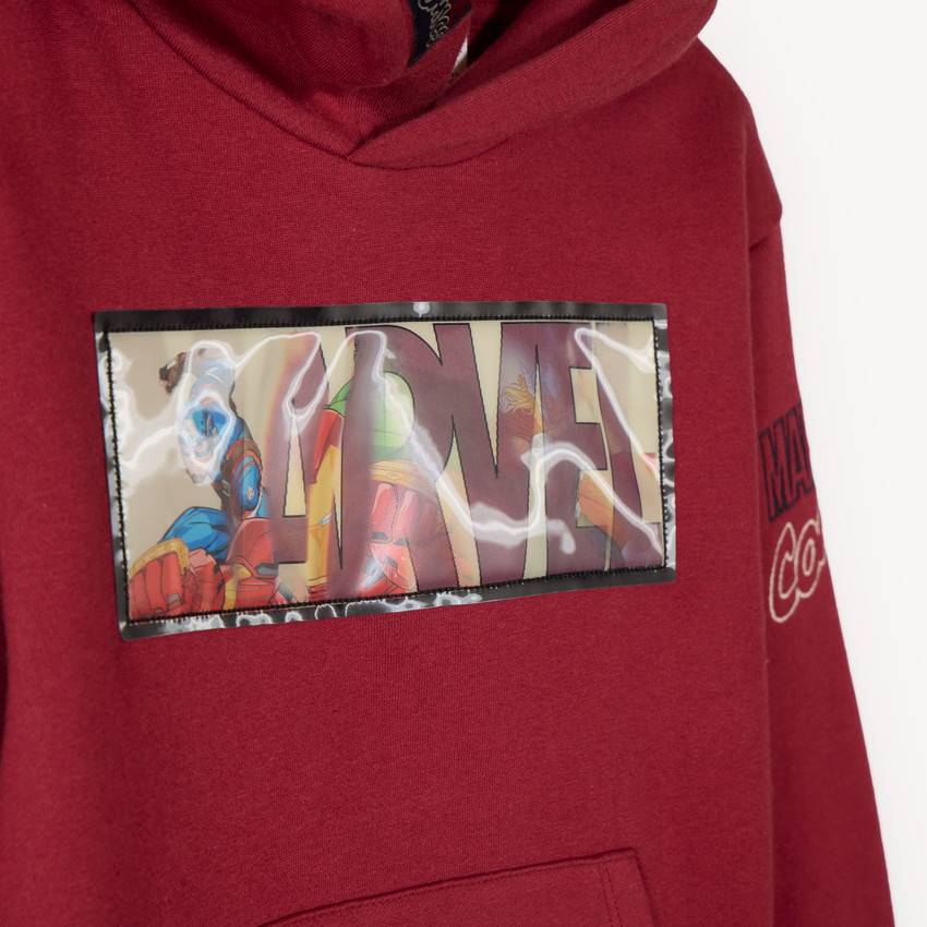 Sweat ludique à capuche garçon Marvel  
