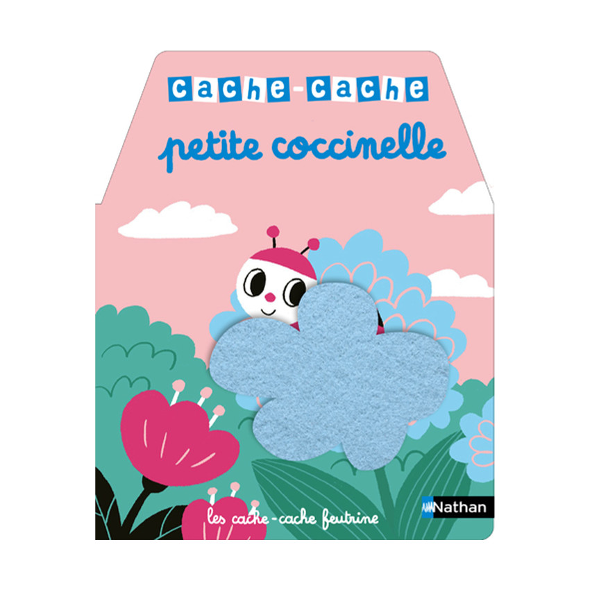 Livre matière Cache-cache petite coccinelle 