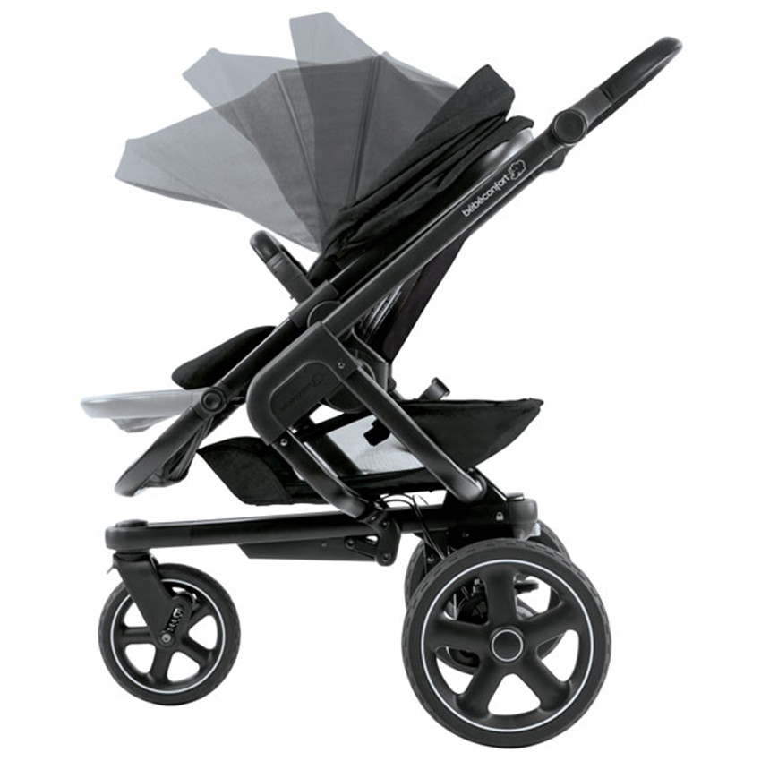 Poussette Nova 3 roues Nomad Black