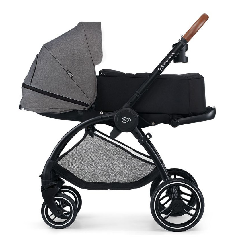 Poussette duo 2 en 1 Evolution Cocoon - Gris 