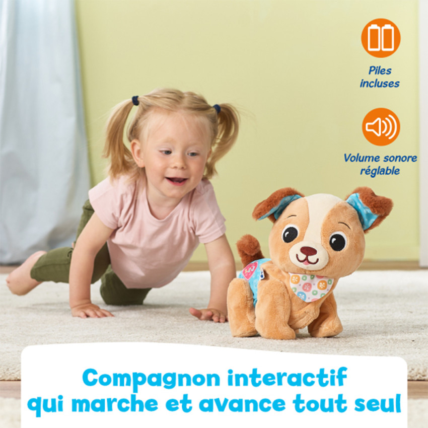 Toutou peluche interactive 1 2 3 Suis-moi FR  