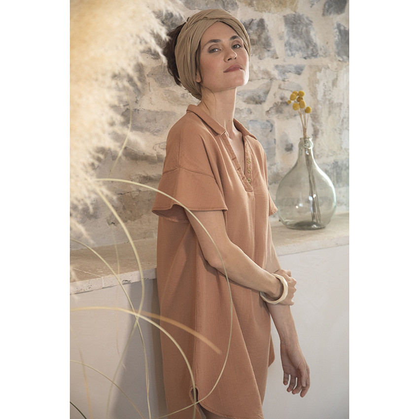 Robe de grossesse manches courtes  