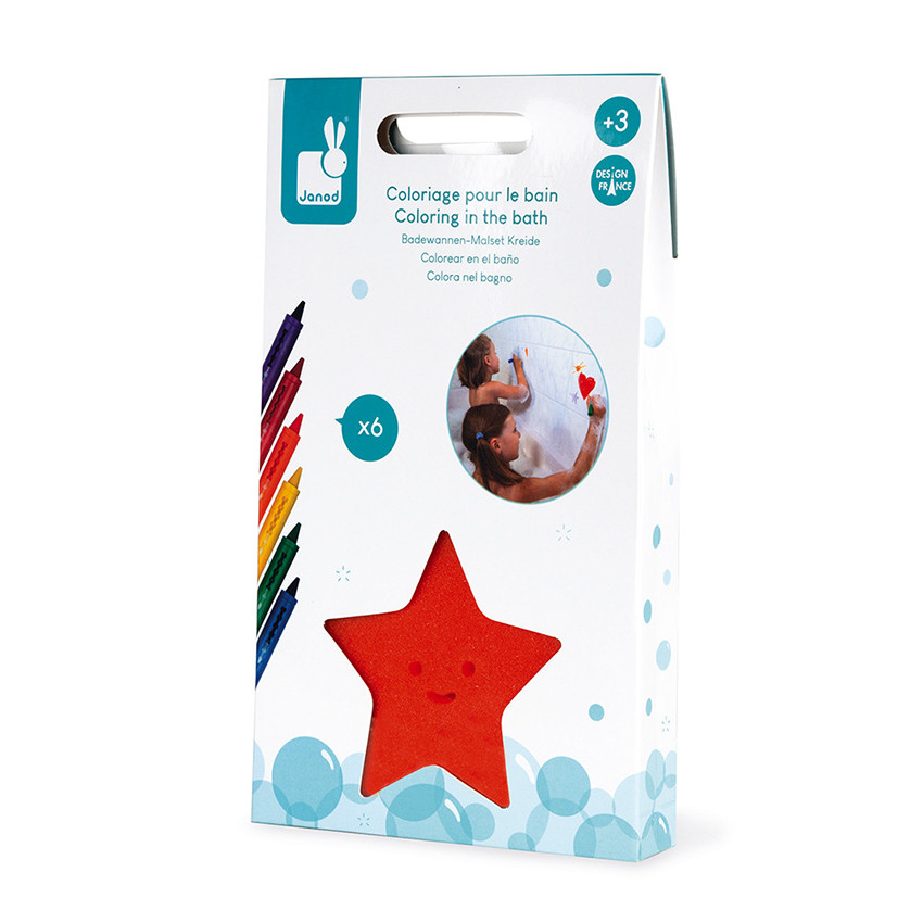 Coloriage pour le bain 