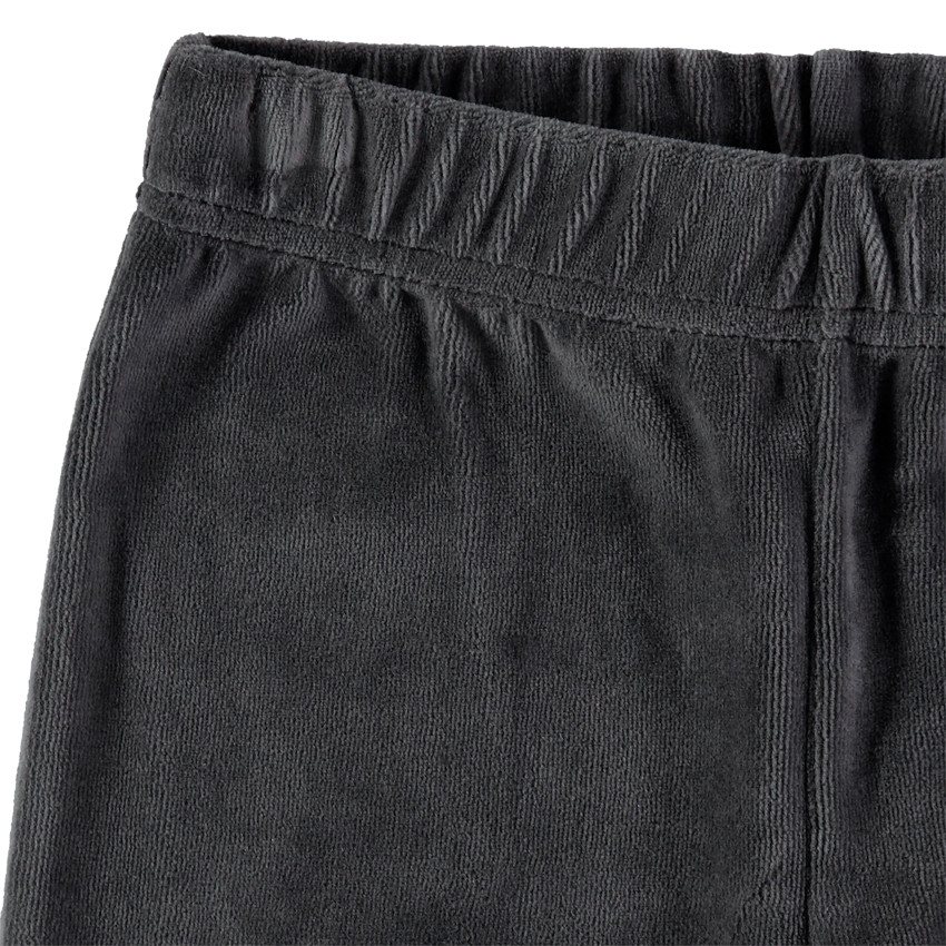 Pyjama en velours bicolore avec princesse printée 