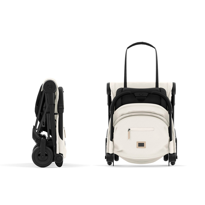 Poussette ultra-compacte Coya matt black/off white 