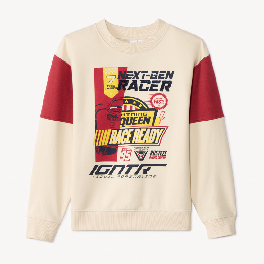 Sweat molleton oversize Cars Disney-Pixar pour garçon