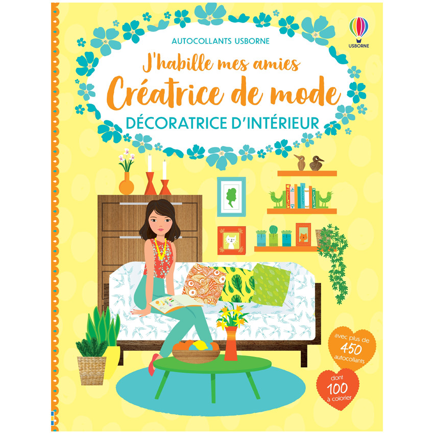 Livre J'habille mes mies Décoratrice d'intérieur 