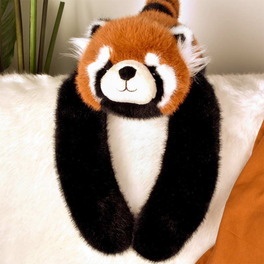 Peluche lestée Podcolle 40CM Panda Roux 