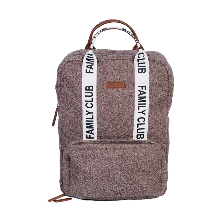 Sac à dos Family Club Signature avec accessoires teddy soft brown