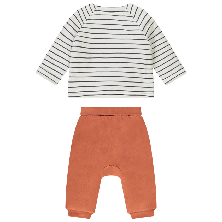 Ensemble 2 pièces en double jersey pour bébé garçon 