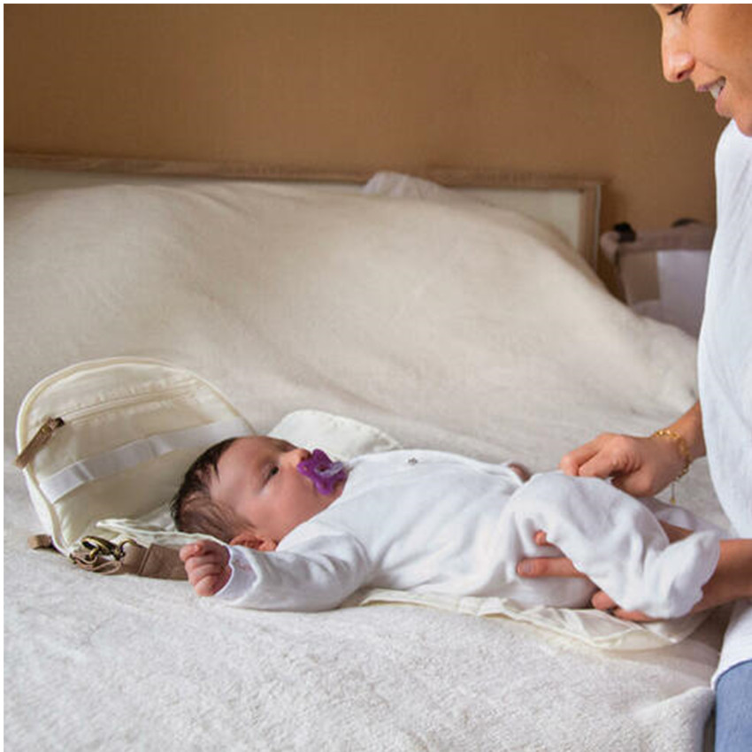 Sac à langer banane Armelle - Noir  