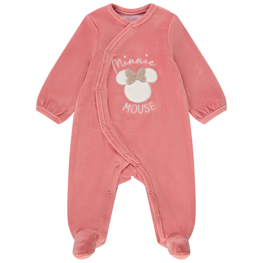 Lot de 2 dors-bien en velours Minnie Disney pour bébé fille 