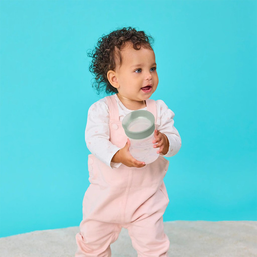 Tasse d'apprentissage 3-en-1 240ml Sauge 