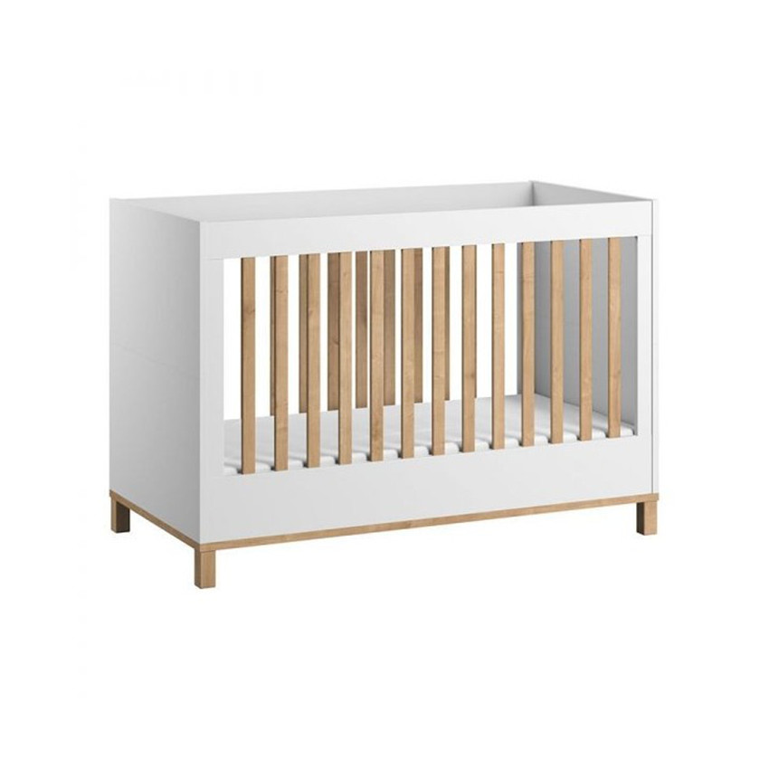 Lit Altitude 140 x 70 cm - Bois / Blanc 