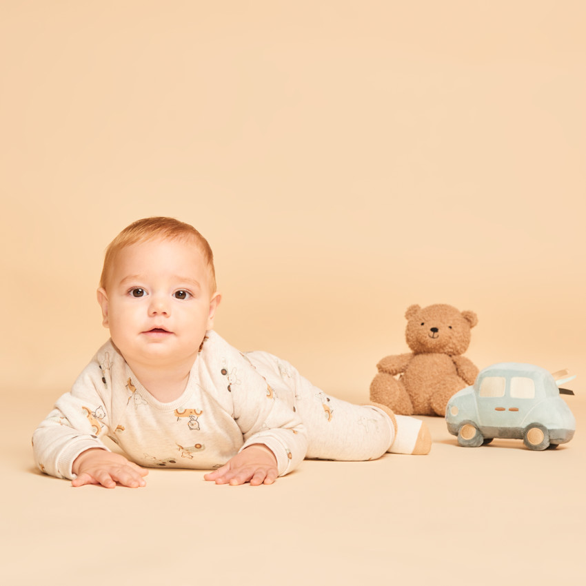 Ensemble jogging imprimé automobiles pour bébé garçon 