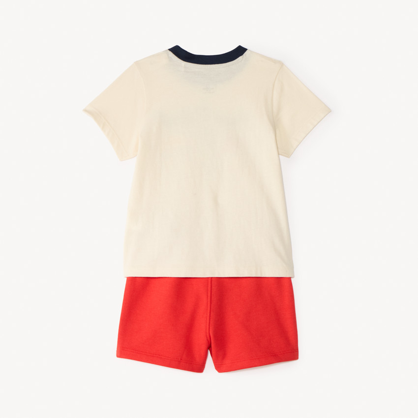 Ensemble 2 pièces t-shirt + short Pat'Patrouille pour bébé garçon 