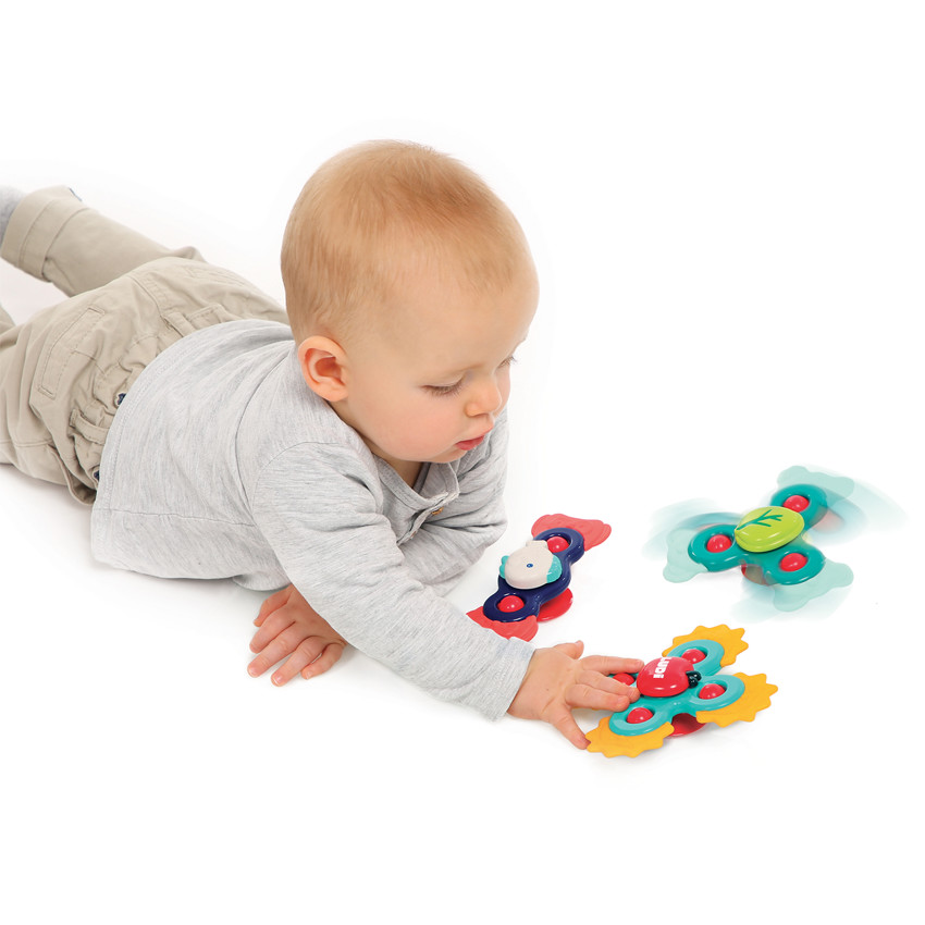 Baby Spinner - Jouet d'éveil rotatif ( Lot de 3 ) – Quebeau