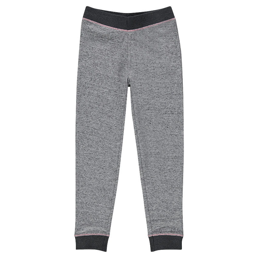 Junior - Pyjama long bi-matière avec print fantaisie bouledogue 