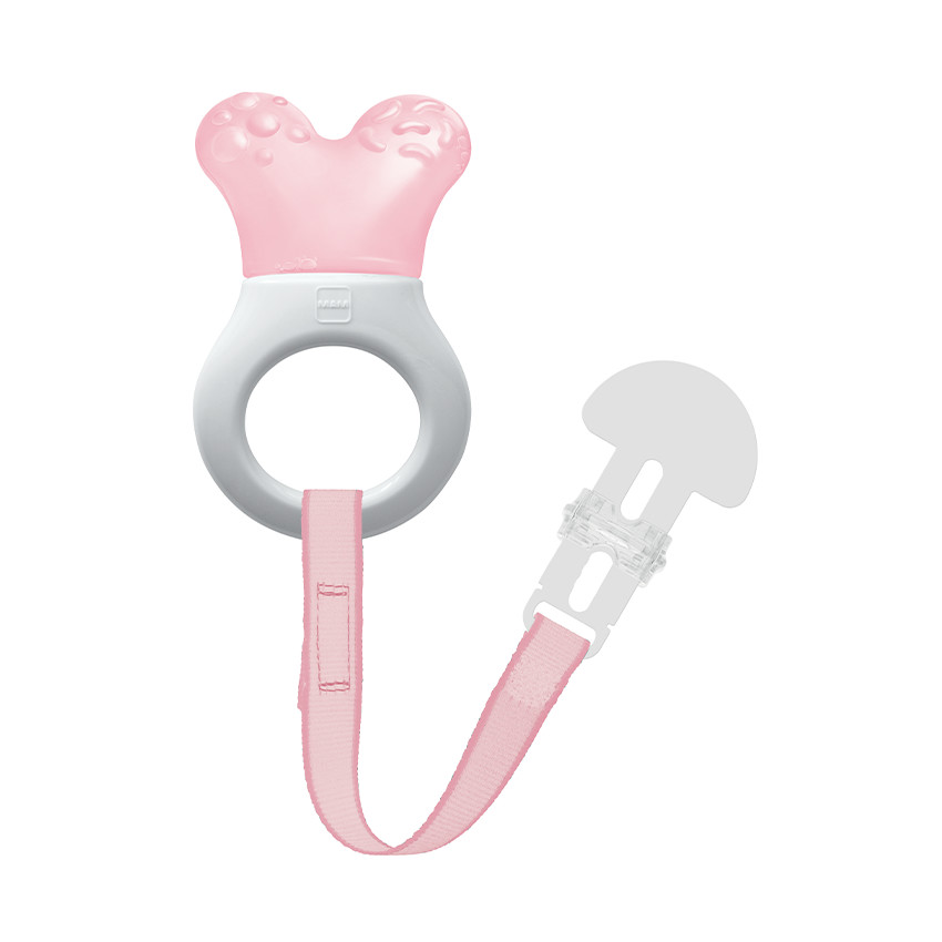 Anneau de dentition réfrigérant + attache coloris aléatoire 