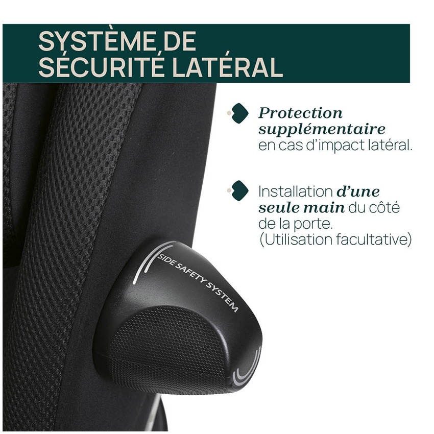 Siège auto EverOne Isofix i-Size 40-150cm Groupe 0/1/2/3 Black 