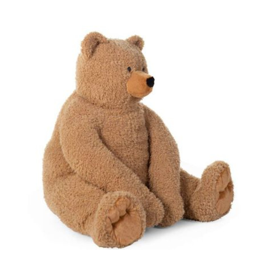 Peluche Ours assis 76cm - Brun 