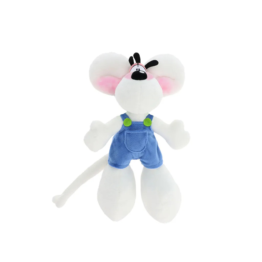 Peluche Diddl en salopette bleue 20cm 