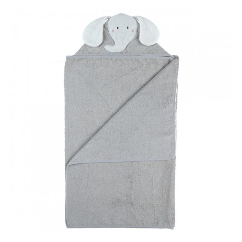 Cape de bain Anna et Milo - Gris  