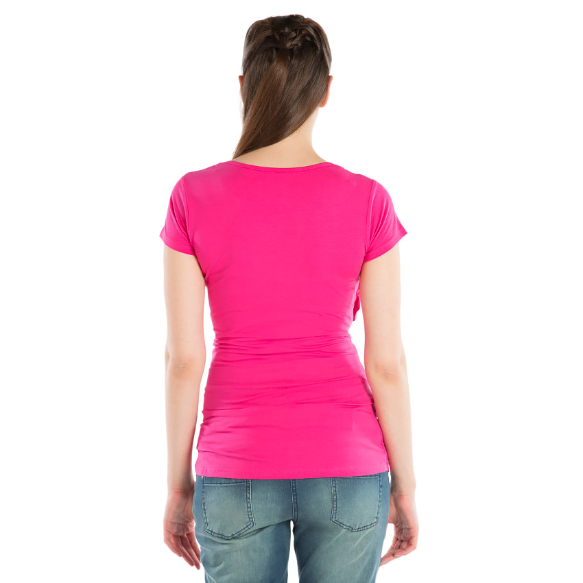 Tee-shirt manches courtes d'allaitement 