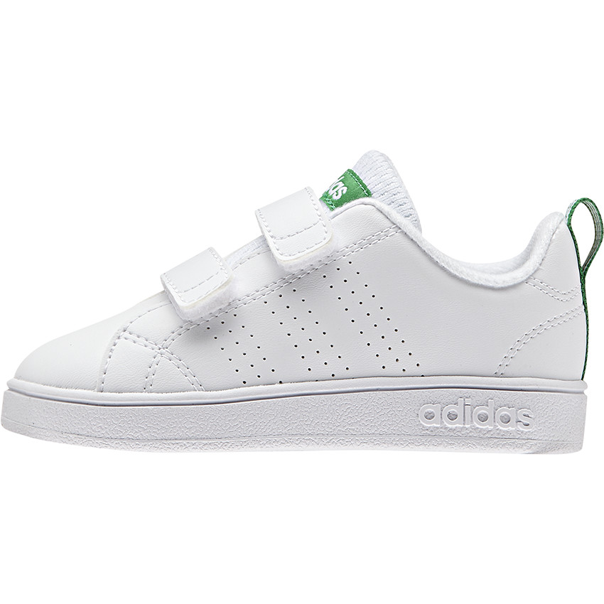 Baskets ADIDAS à scratchs et touches de vert du 24 au 27 