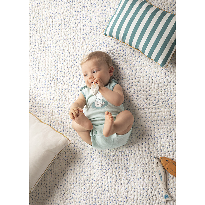 Combinaison courte en maille print Winnie Disney pour bébé garçon 