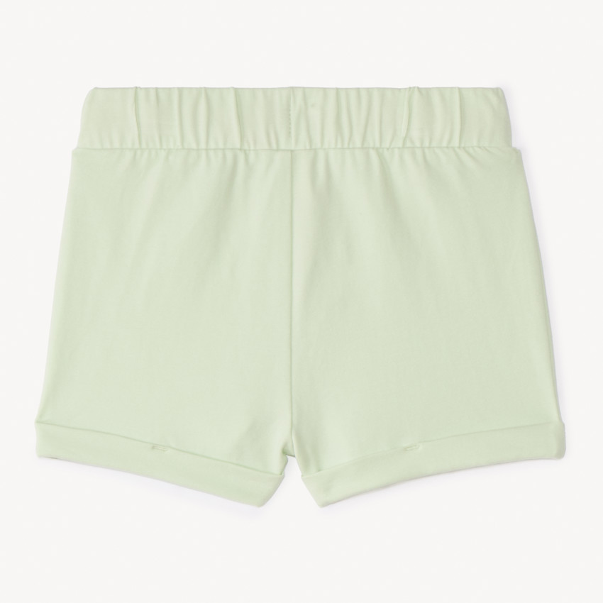 Short en jersey coloris uni pour bébé fille 