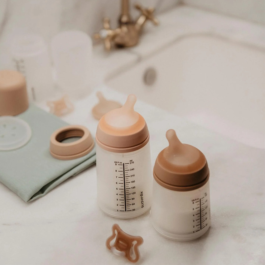 Sucette Zero.Zero avec tétine symétrique en silicone SX Pro 0-6M deep 