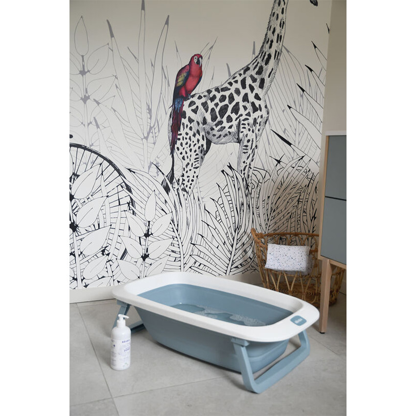 Baignoire pliable Eazy Pop Camélé'O Bleu Baltique - Bleu (Béaba) - Image 5