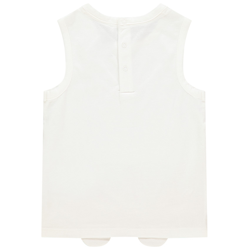 Débardeur print animal et détails en relief 