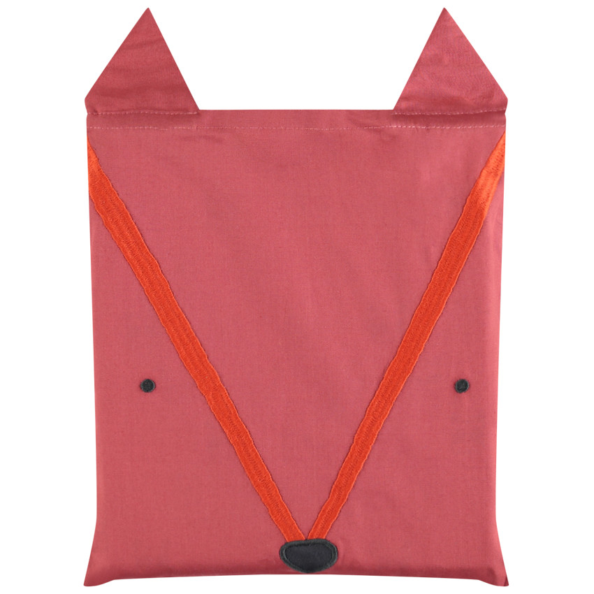 Parure de lit avec housse de couette et taie d'oreiller Ethnic animals 