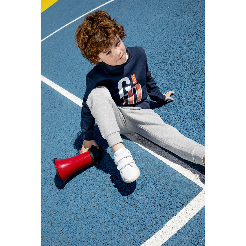 Jogging en molleton à message printé pour enfant garçon 