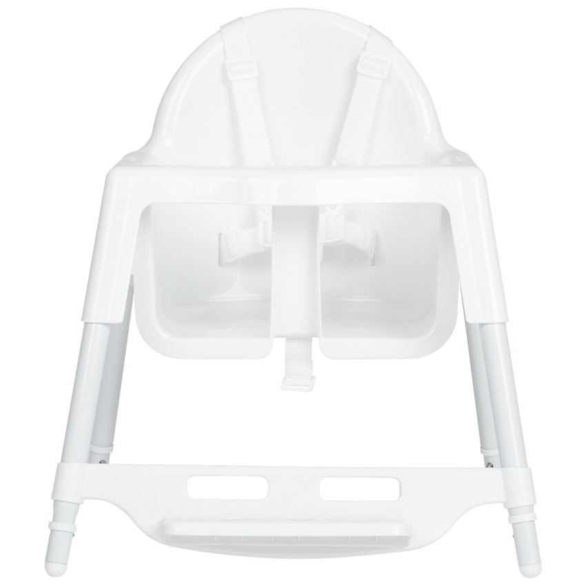 Chaise haute 2 en 1 Capucine - Blanc - Blanc (Babycare) - Image 1