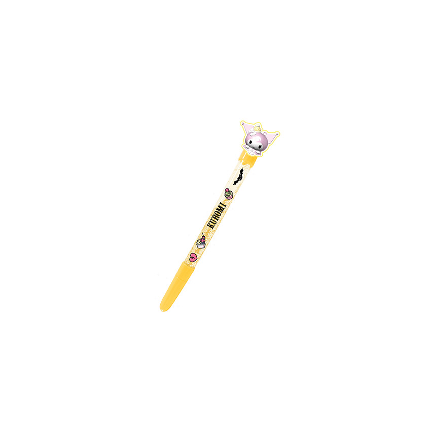 Stylo à paillettes mobiles - Hello Kitty et ses amis (modèle aléatoire) 