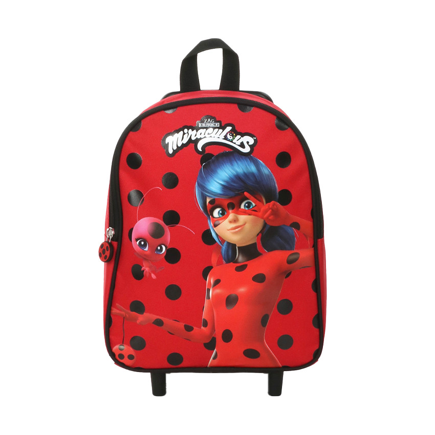 Sac à dos à roulettes Miraculous Ladybug Dots 
