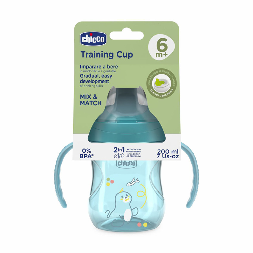 TASSE D'APPRENTISSAGE BLEU 6M+ 