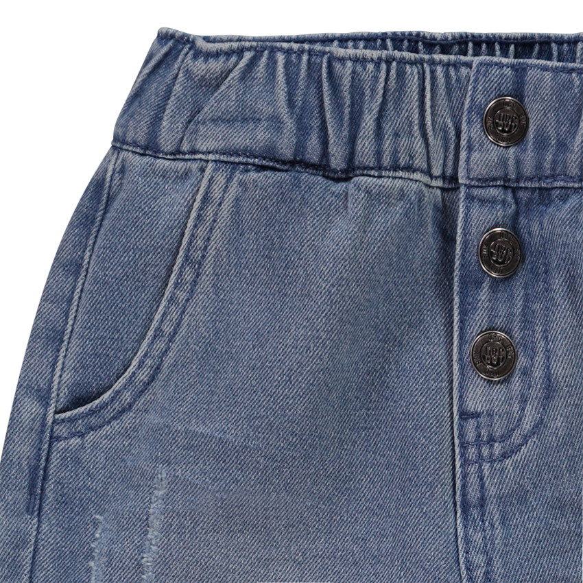 Jean droit effet used pour garçon 