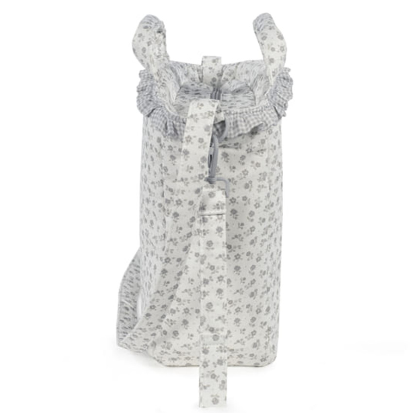 Sac à langer Little Bloom Fleurs Gris 