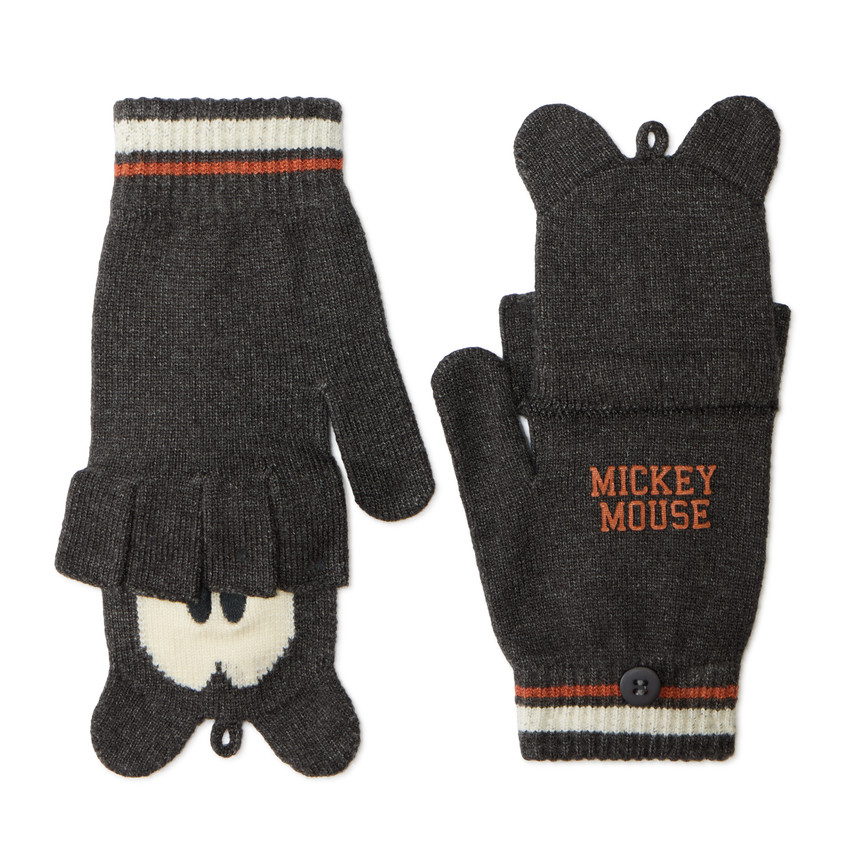 Moufles mitaines garçon motif Mickey Disney 